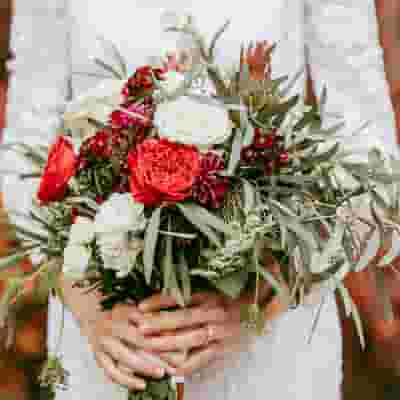 Winter Wonderland Wedding Bride Bouquet